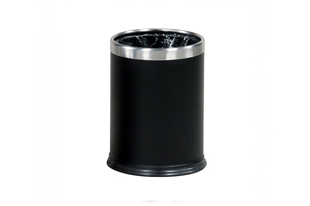 Rubbermaid Executive Series Hide-A-Bag Wastebasket