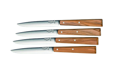 Opinel Wooden Handle Steak Knives, Stainless Steel, 4 Wood Handle Options  on Food52