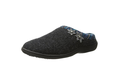 clarks women's knit scuff slipper mule