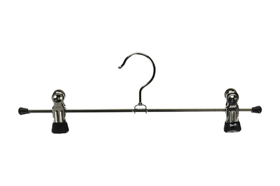 Home Collections Fancy Twisted Metal Hangers Metal Chrome 5 pack 