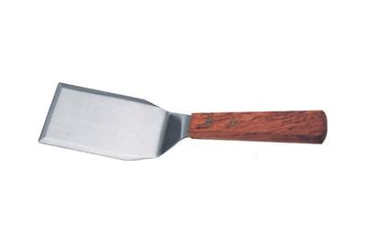 wide metal spatula