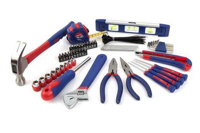 tape allen pliers Wheel Tool Box/Case/Set age 5-15 NEW beginner tools: socket 