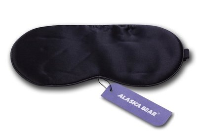 ZIMASILK Adjustable Pure Mulberry Silk Sleep Mask, 3D Contoured Cup Eye Mask for Sleeping, Super Soft Breathable Blindfold, Perfect Blocks Light for