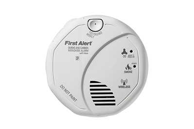 download first alert smoke detector flashing red