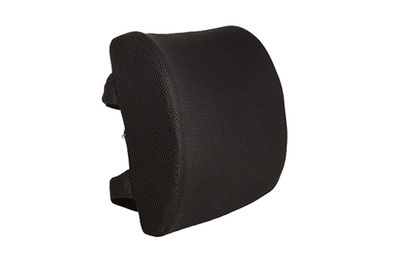 Qutool Ergonomic Backrests Black Lumbar Support Pillow for Office Chair Car  Back Cushion