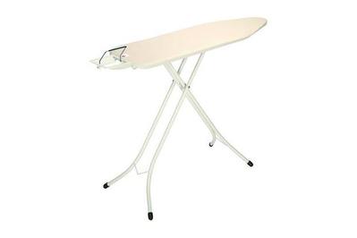 Table Folding Metal Iron Amazing Tour Lightweight Ironing Board Iron Board Rack Foldable Non Slip Adjustable Height With Steam Safe Angled Rest