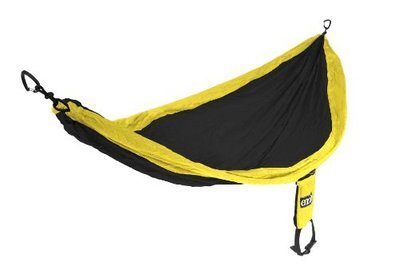 orange travel hammock