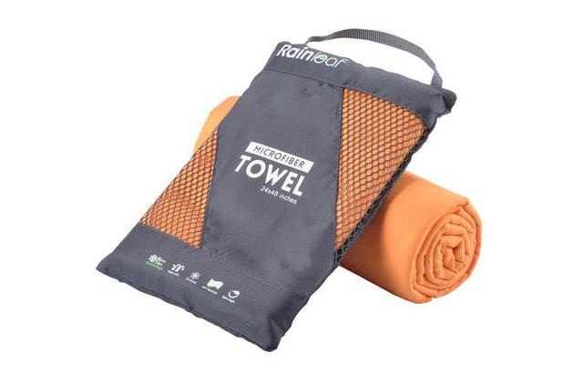 BT_ Portable Travel Camping Microfiber Shower Beach Hiking Quick-Drying Towel  F 