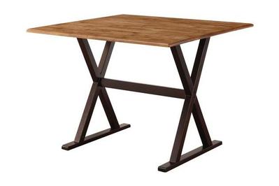 Target 40″ Threshold Square Drop Leaf Rustic Dining Table