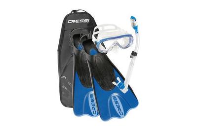 Scuba Dive Fins Boots Dry Snorkel Mask Gear Set - SCS0062 – GetWetStore