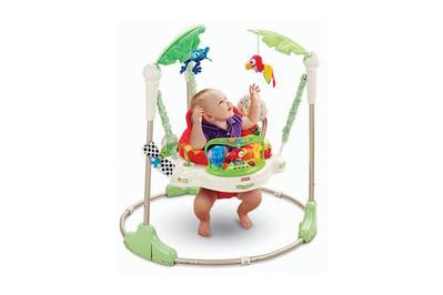 ergonomic baby jumper