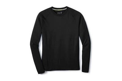 Long Sleeve DANISH ENDURANCE Merino Wool Base Layer Shirt for Men Premium Thermal Ski Underwear 