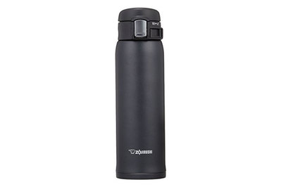 Black Cook King Sports Water Bottle Double Walled Vacuum Insulated Travel Mug /14oz Thermos Cup for Outdoor Camping Hiking Cycling Fitness 