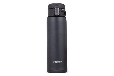 thermos with cup on top