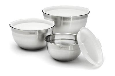 FineDine Stainless Steel Mixing Bowls (Set of 6) - Easy To Clean, Nesting  Bowls for Space Saving Storage, Great for Cooking, Baking, Prepping