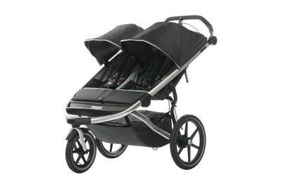 Lightest double outlet jogging stroller