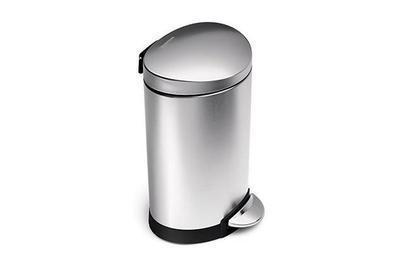 Image result for circular file trash can