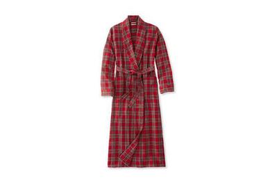 Women's Solid Color Flannel Robe