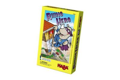 Haba Rhino Hero Stacking Family Card Game For Ages 5 and up 