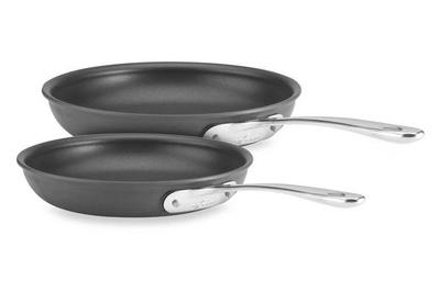 All-Clad B1 Hard Anodized Nonstick Fry Pan Set 8″ & 10″