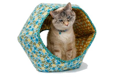 24inch Pet Cat Play Bed Activity Tent Playing Toy Exercise Pad Mat Bel