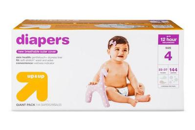target size one diapers
