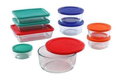 Snapware Pyrex 18-piece Glass Food Storage Set