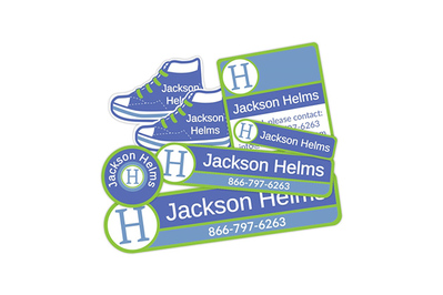 Kids Name Stickers, Waterproof Daycare Labels, School Supply