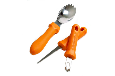 Pumpkin Glove Scraper Cleaning Carving Kit - Adult