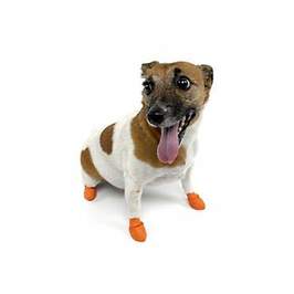 Handfly Extra Soft Dog Shoes for Small Medium Large Dogs Warm Paw Protector Dog Boots Anti-Slip Dog Shoes 4 Pcs/Set