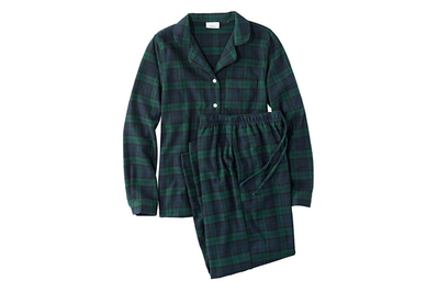 Women's Scotch Plaid Flannel Nightgown