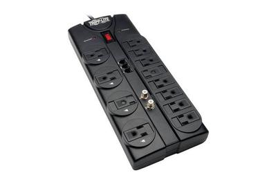 Tripp Lite Protect It 12-Outlet Surge Protector TLP1208TELTV