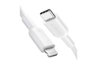 MFi Certified iPhone Charger White 10 Foot Advanced Collection Basics Lightning to USB A Cable 