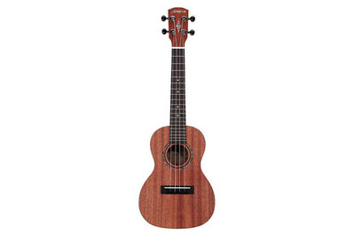 Soprano Ukulele Rosefinch Wooden Uke Hawaii Guitar 21 inch Basswood Ukulele with Bag for Beginner Kids Students（Black） 