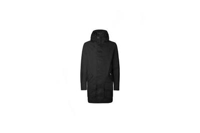 Mens Long Length Waterproof Hooded Rain Coat/Jacket F276 