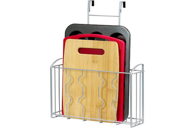 Winco 6 Slot Cutting Board Rack Chrome - Office Depot