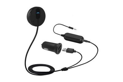 Bluetooth Receiver BT 4.0 to Aux Adapter Car Audio Kit with 3.5mm Plug Jack 