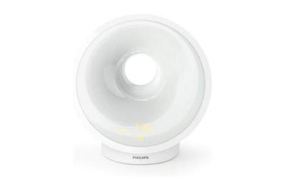 The Philips SmartSleep Connected Sleep and Wake-Up Light aids rest