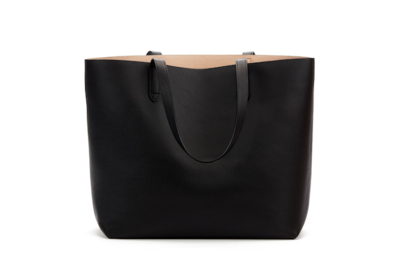 Black One Size ID Shopping//Beach Tote Bag