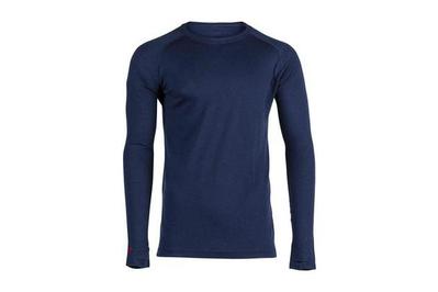 Mens Long Sleeve Compression Top Crew Neck Baselayers Thermal Under Shirt Top