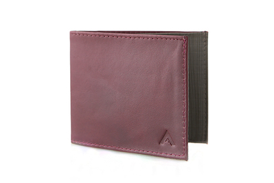 slim travel wallet men's