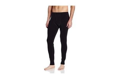 Macondoo Mens Thermal Slim Underwear Base Layer Pants Solid Johns 