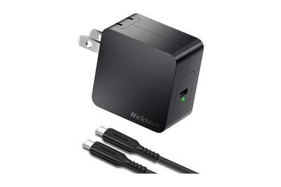 Nekteck 60W GaN充电器与USB-C到USB-C电缆