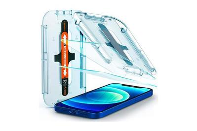 Spigen Glas.tR Ez Fit Privacy iPhone 13/13 Pro Screen Protector - 9H - 2  Pcs.