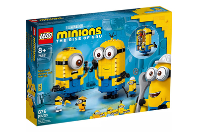 LEGO minions: The Rise of Gru Brick-Built Minions and Their Lair