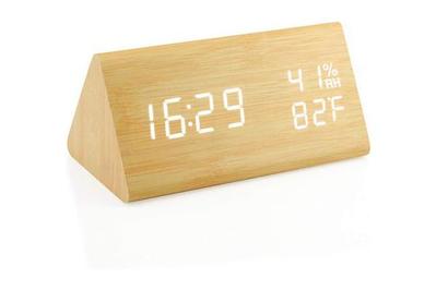 Oct17 Wooden Alarm Clock