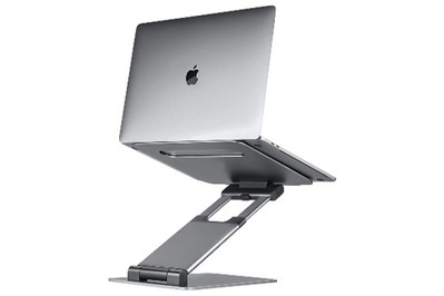Mimoday Laptop Stand for Desk Ergonomic Laptop Riser Foldable Ventilated Macbook pro Stand for 10-17.3”MacBook Notebook Laptops Tablet Adjustable Computer Laptop Holder