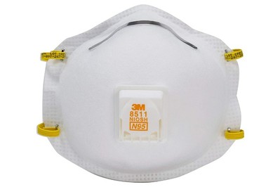 Reusable Face Mask Brown Pattern with Valve Breathing Filter - TDI, Inc