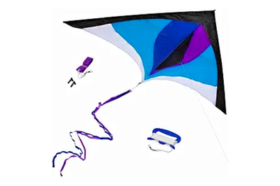 Easy to Fly Kites Long Tail Geometric Pattern Kite Large Adult Kite Easy to  Fly with Kite Reel Suitable for Park Square Beach Outdoor (Color : A)