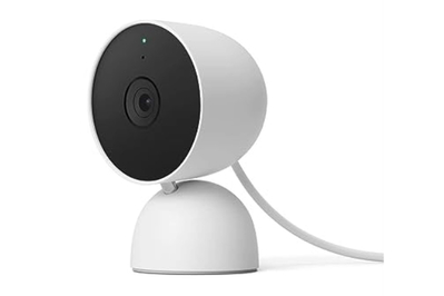 Mini Indoor Wired 1080p Wi-Fi Security Camera in White